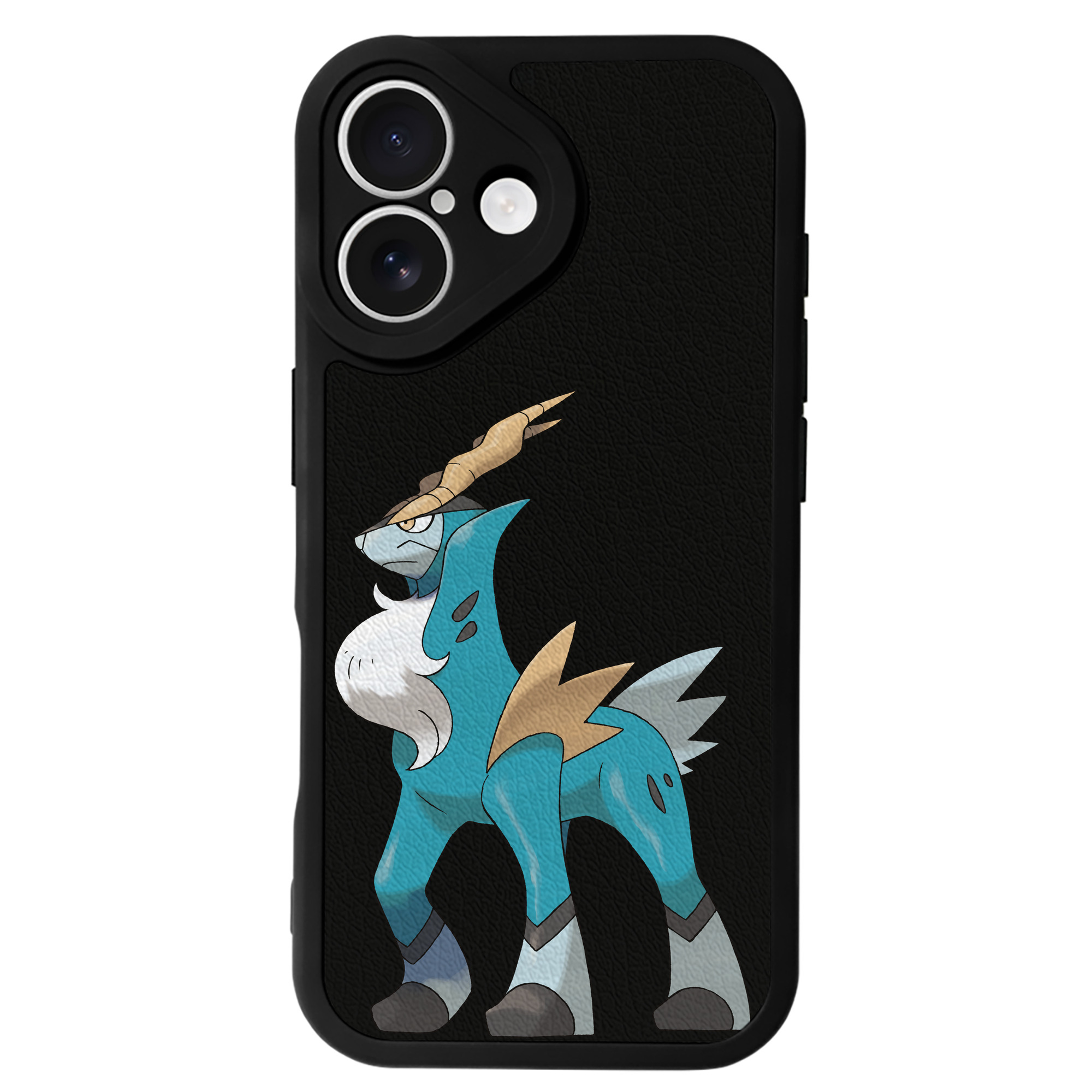 （画像用） ポケットモンスター Pokémon 【iPhone 16シリーズ対応】シリコンスマホケース（レザー調） 材質：シリコン